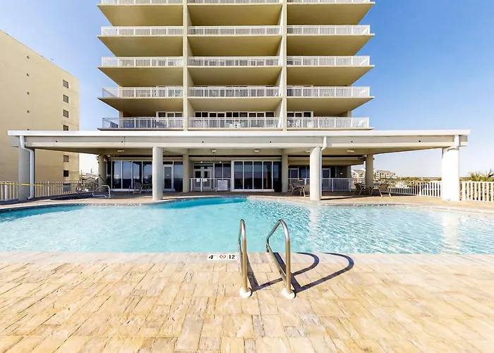 Beachfront With Pool Hot Tub Balcony Fitness & Amazing Corner View * Gulf Shores