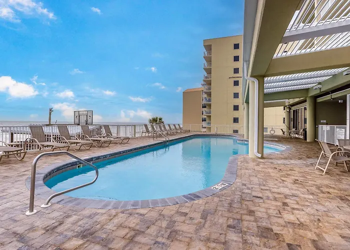 Holiday home Beachfront With Pool Hot Tub Balcony Fitness & Amazing Corner View Gulf Shores